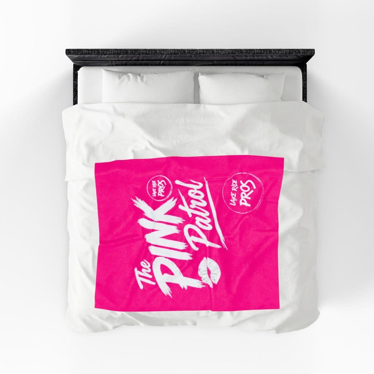 The Pink Patrol Velveteen Plush Blanket | Limited Edition PINK Patrol MERCH Collection