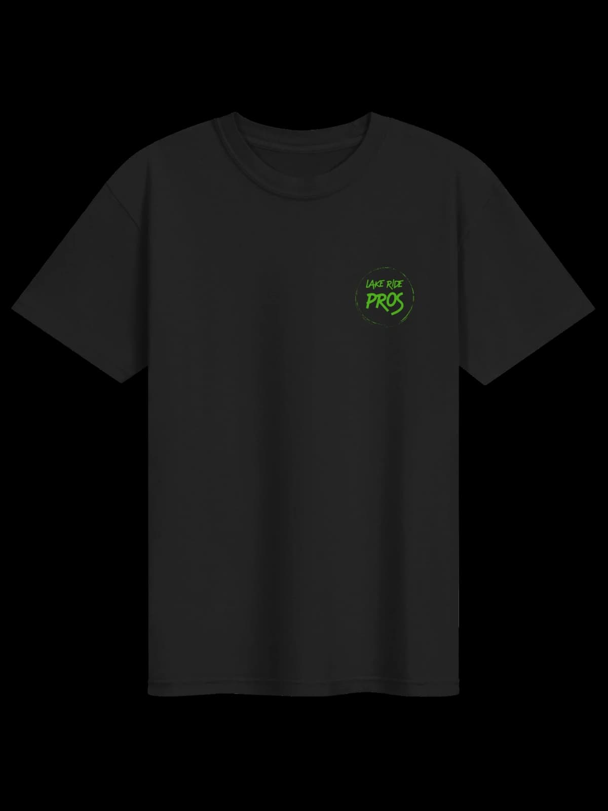 Lake Ride Pros Green Logo Tee